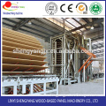 Particle board production machine line